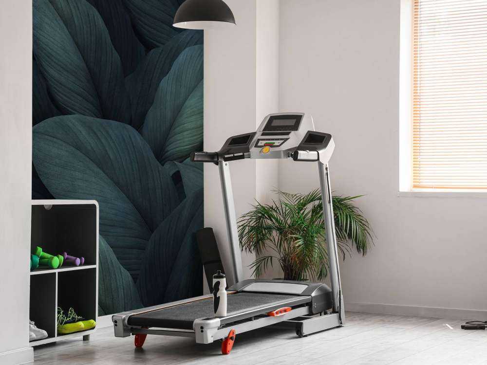 Tropical green leaves