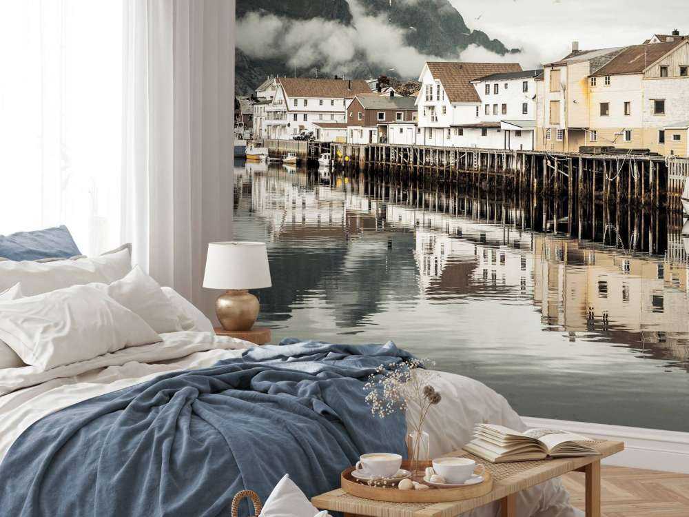 Fishing village on the Lofoten Islands