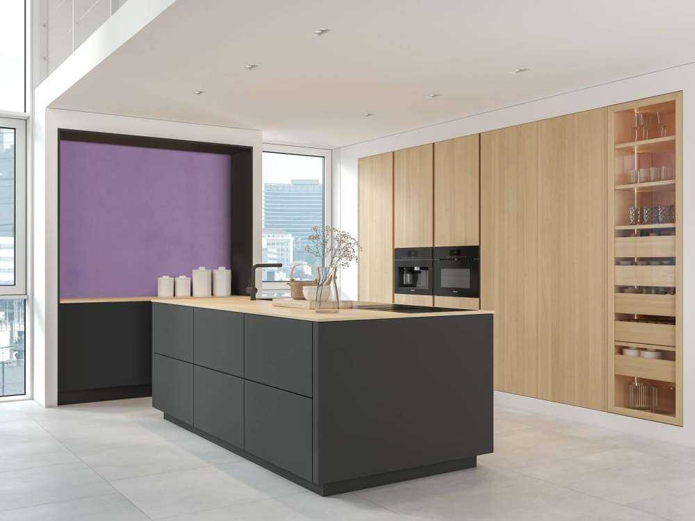 Pastel purple concrete