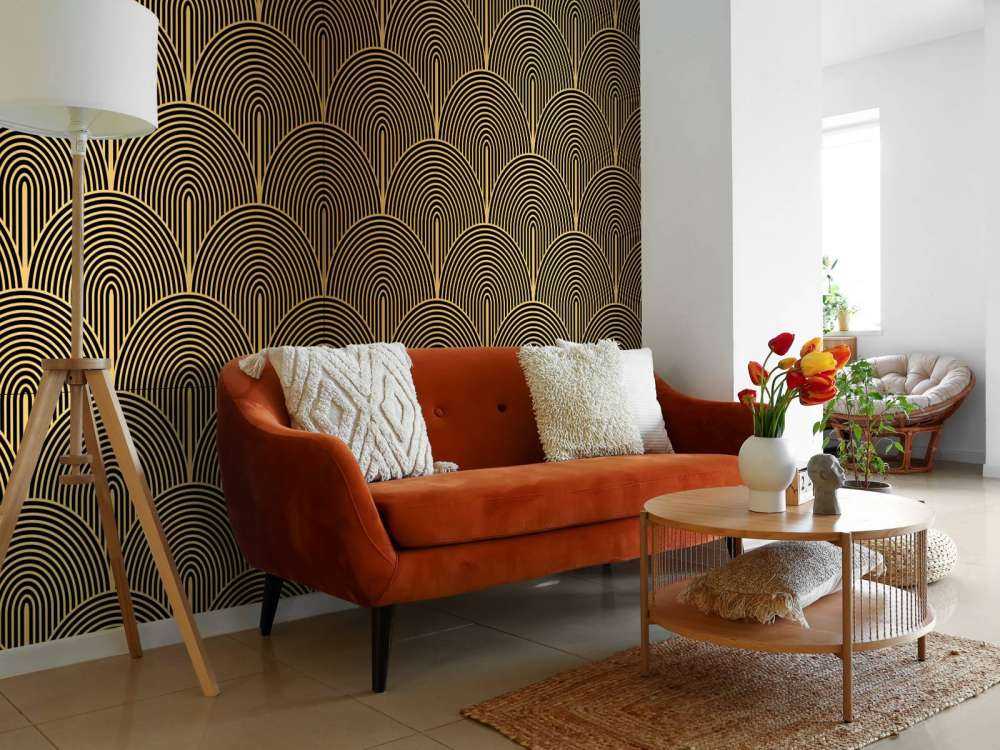 Art deco wallpaper