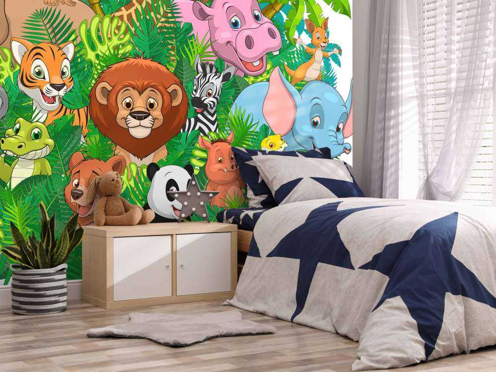 Funny animals for children