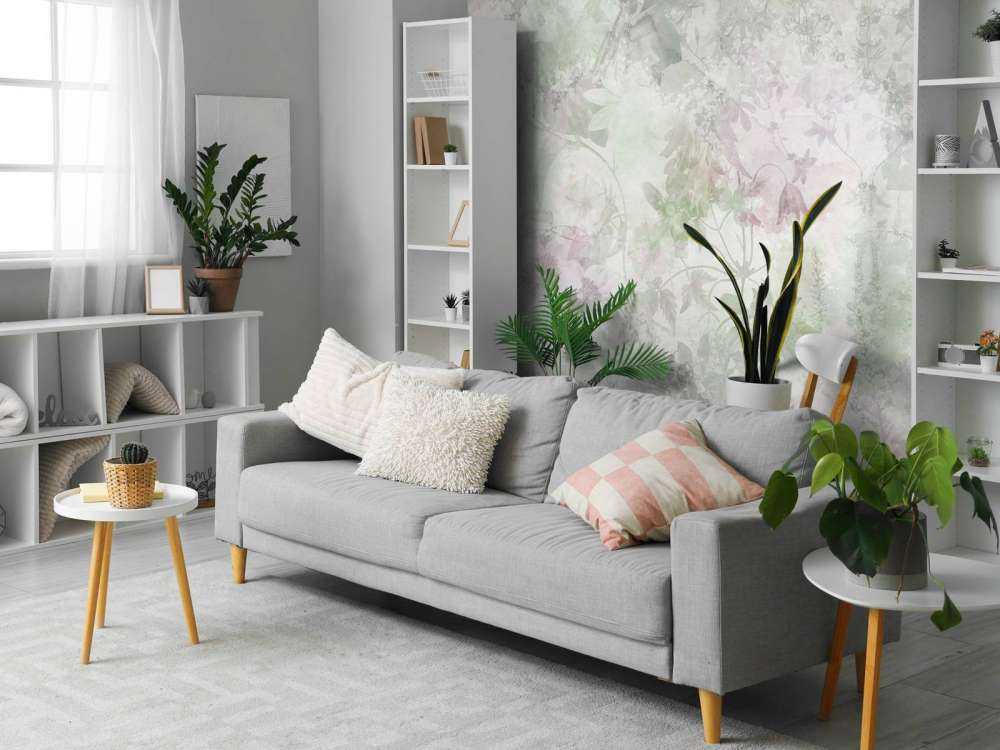 Watercolor Garden Green