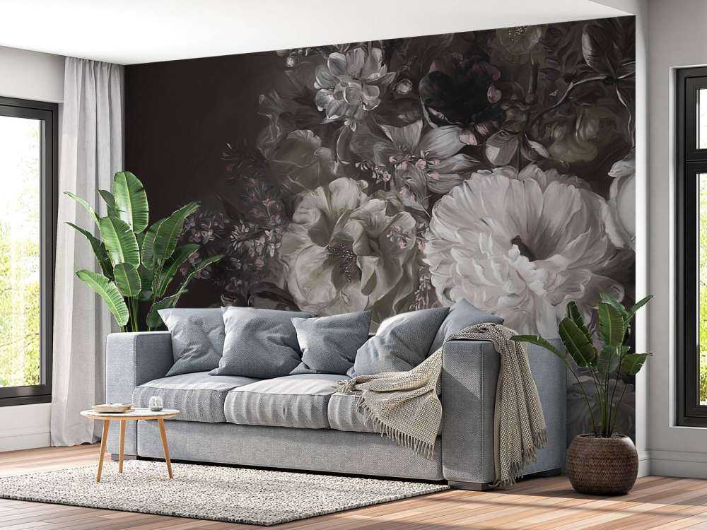 Bouquet with lilac green