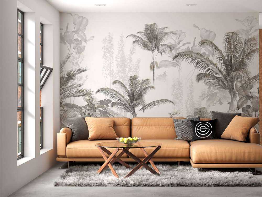 Soft botanical serenity