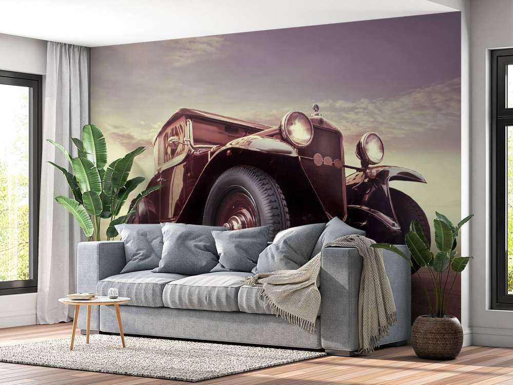 Oldtimer in perspective