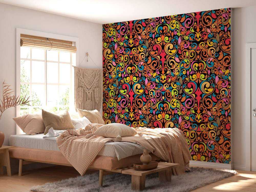 Abstract coloured figures