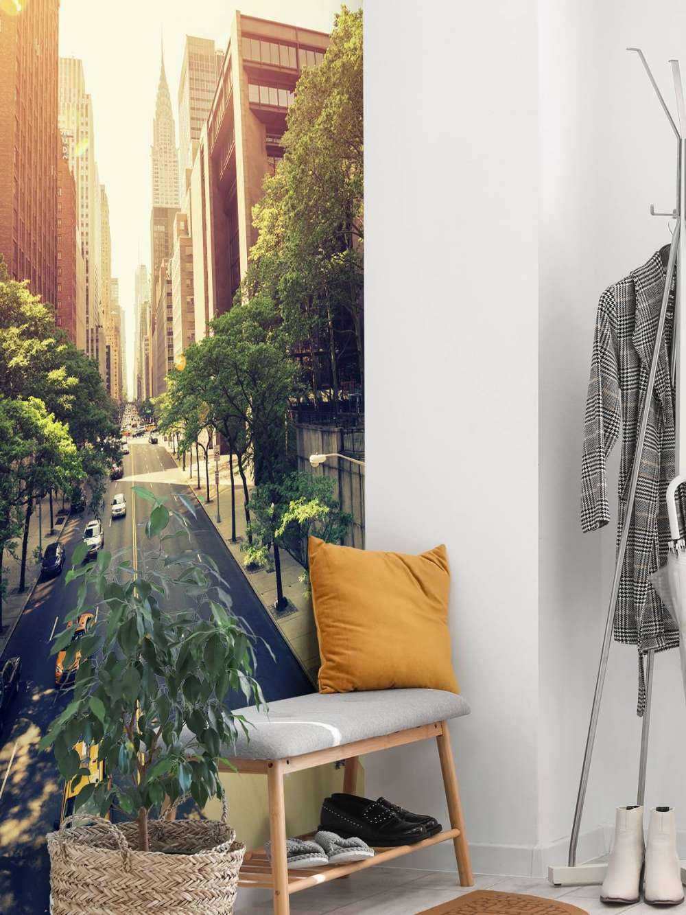 Motorway through a city