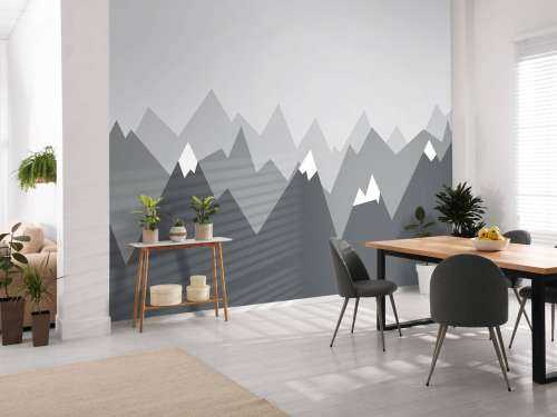 Grey mountains