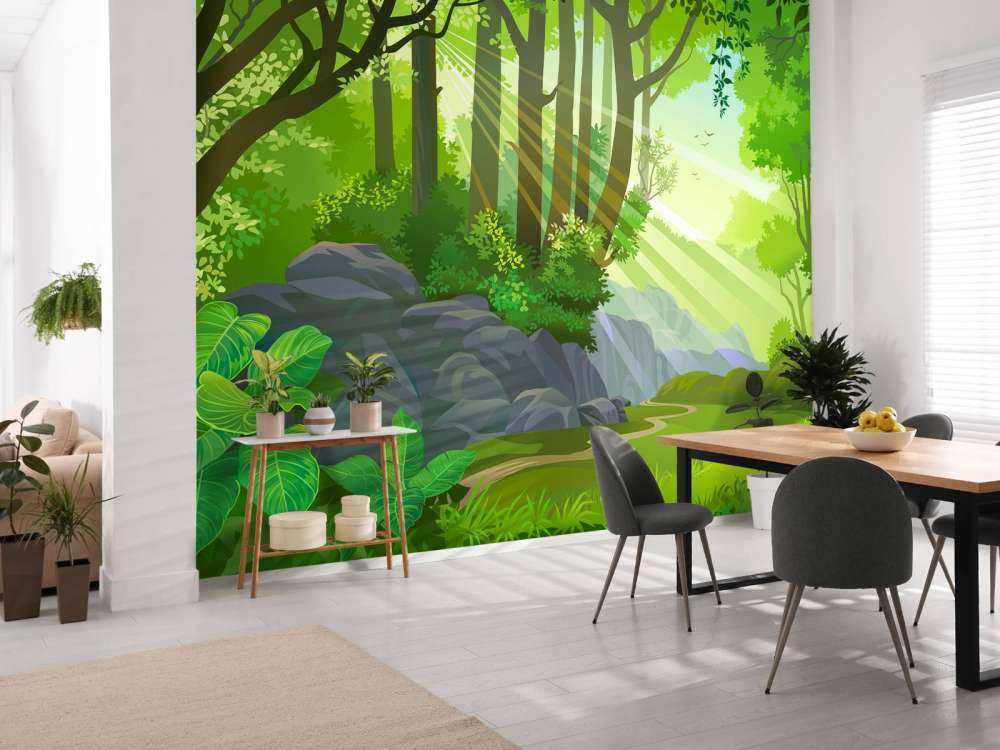 Sunlight in the jungle