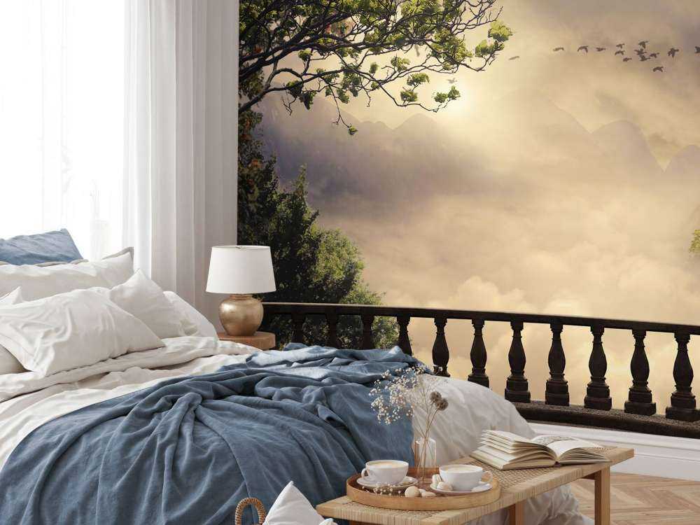 Castle on the mountain