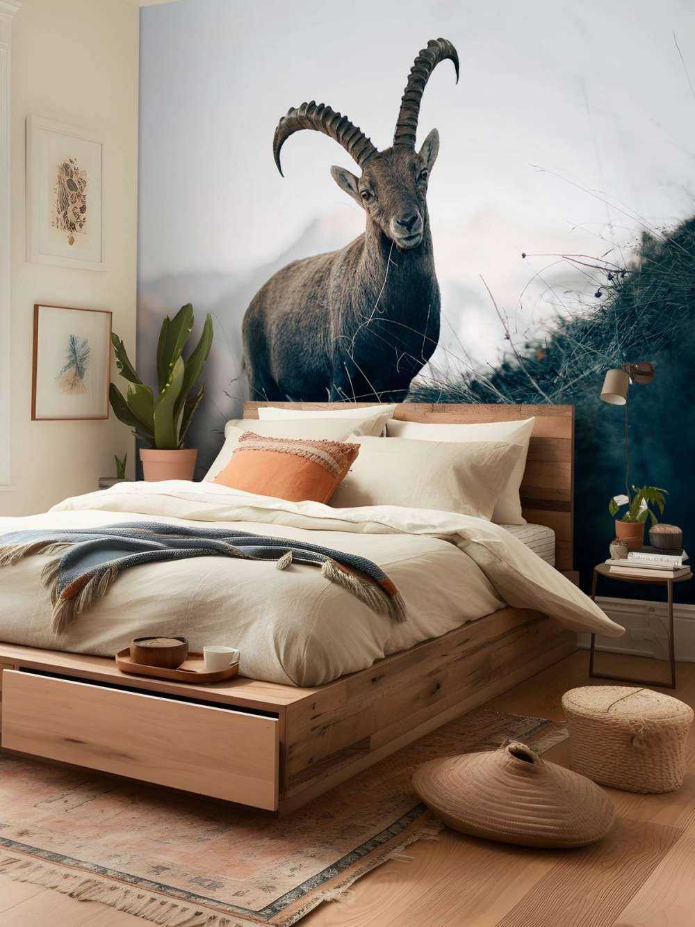 Capricorn in the mountains