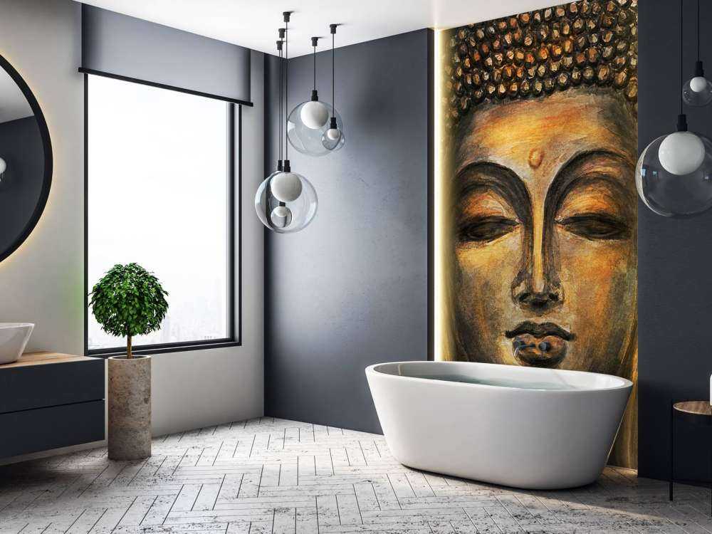 Painted Buddha