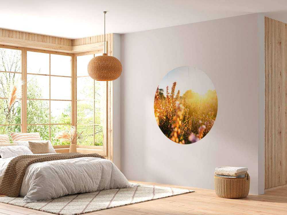 Close-up heather plant