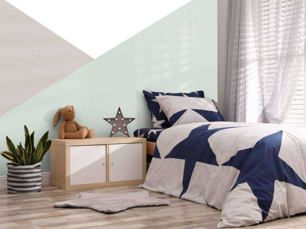 Pastel coloured triangles