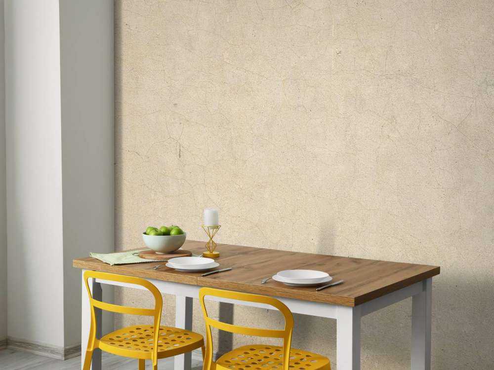 Concrete with cracks