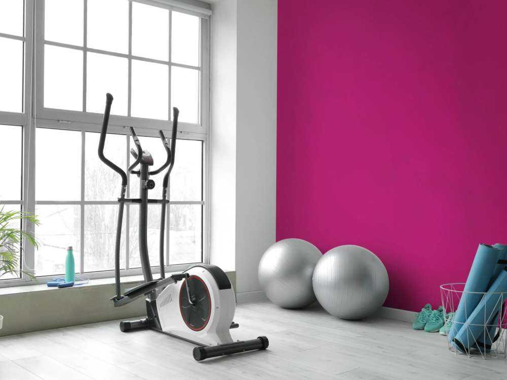 Raspberry purple concrete