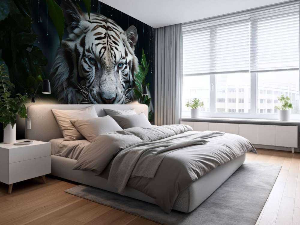 The Big and Rare White Tiger