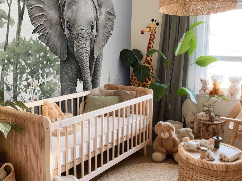 Elephant in the jungle