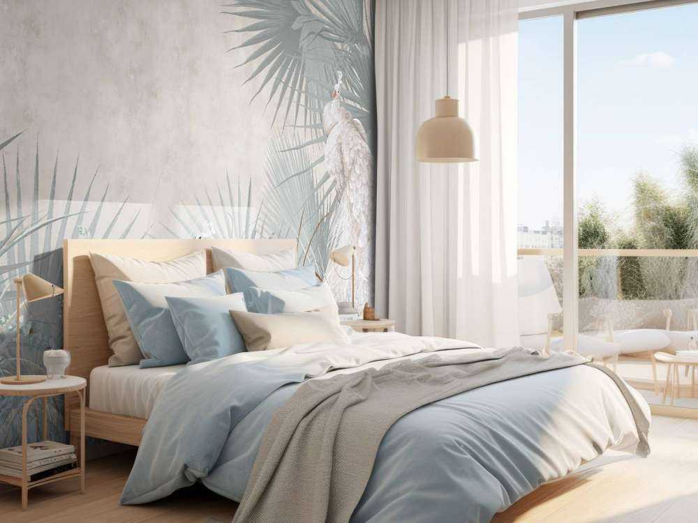 Peacocks in the tropics