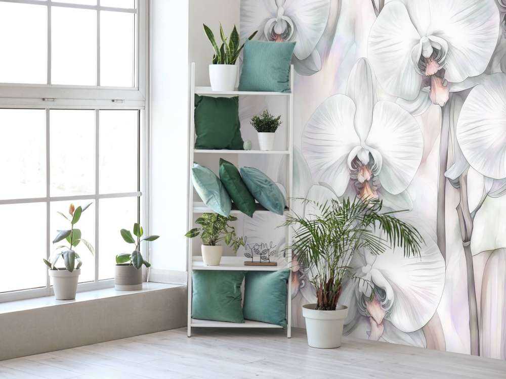 Orchids Paradise Dark Green