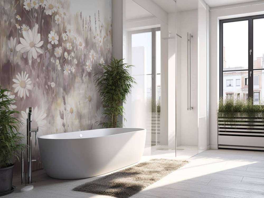 Quiet Daisies Meadow Pink