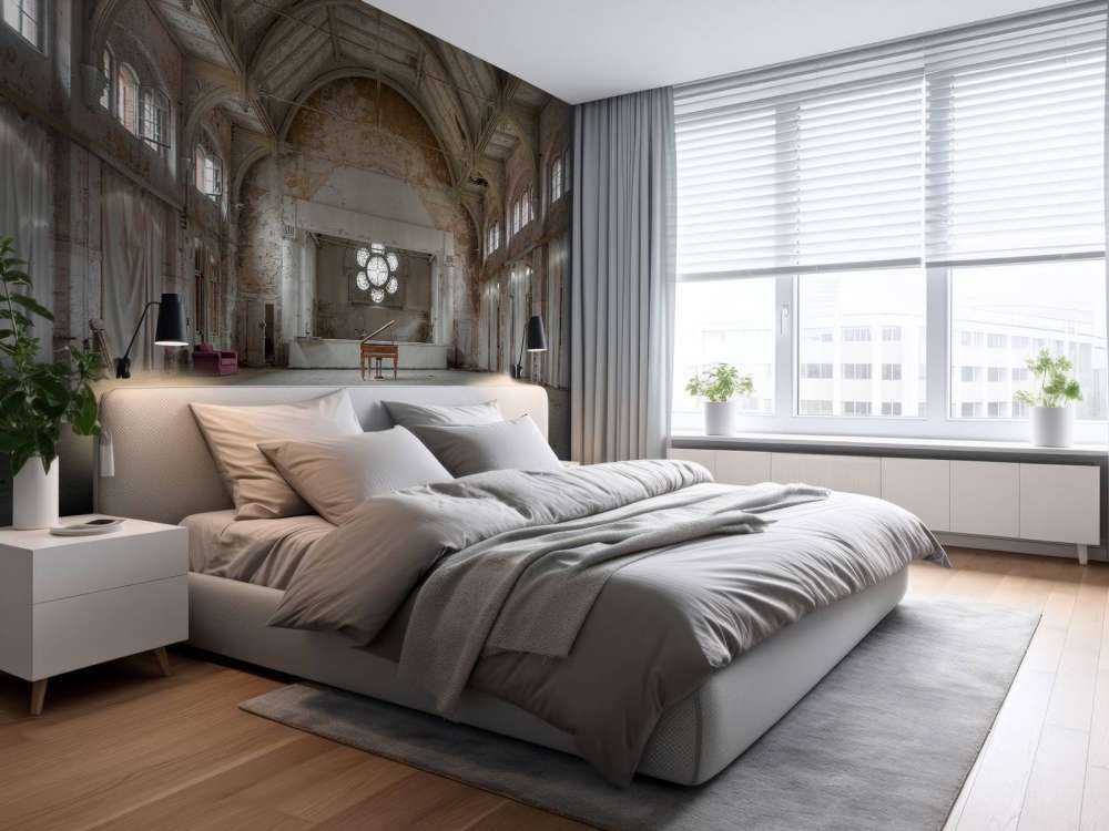 Room in old sanatorium