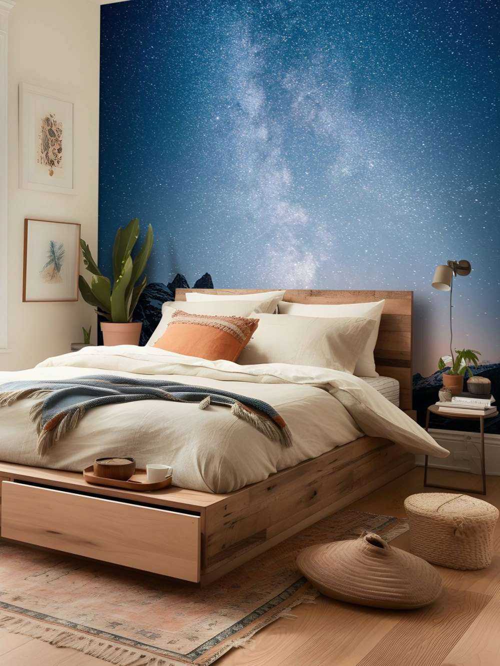 Starry sky in Alaska