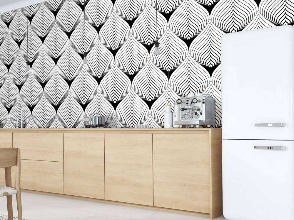 Abstract flower petals