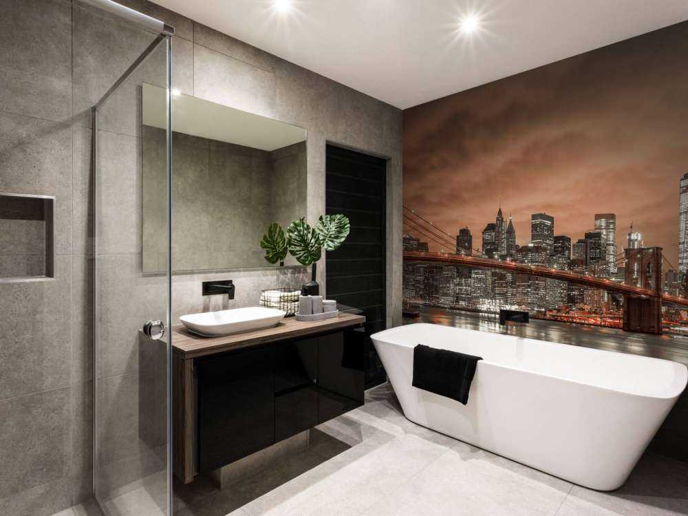 Brooklyn Bridge and Manhattan