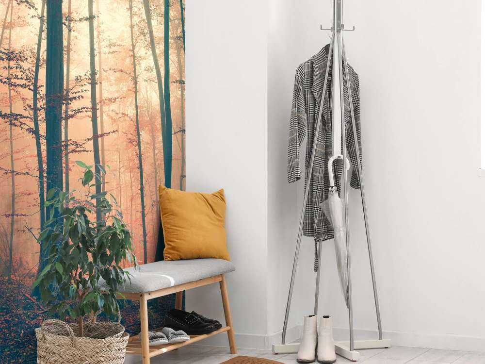 Vintage color forest