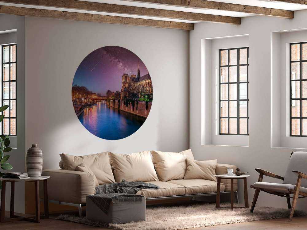 Paris in the evening