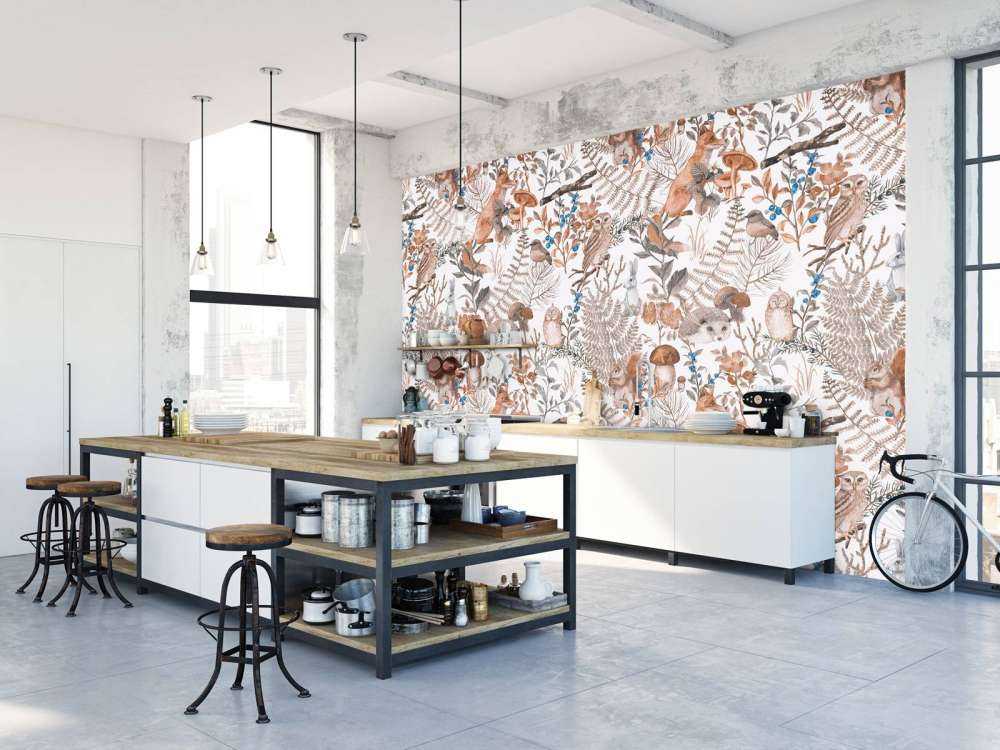 Forest animals pattern