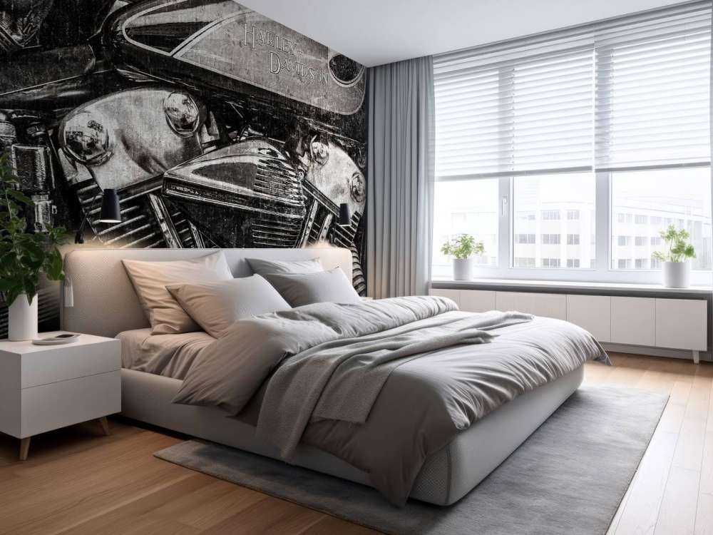 Harley davidson close-up