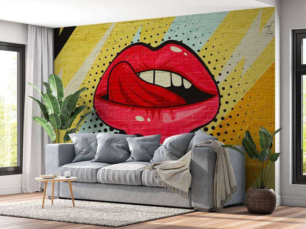 Graffiti of mouth