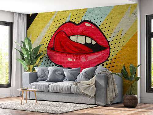 Graffiti of mouth