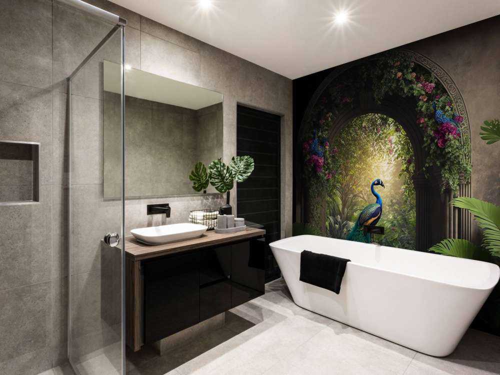 Peacock in Enchanted Arch