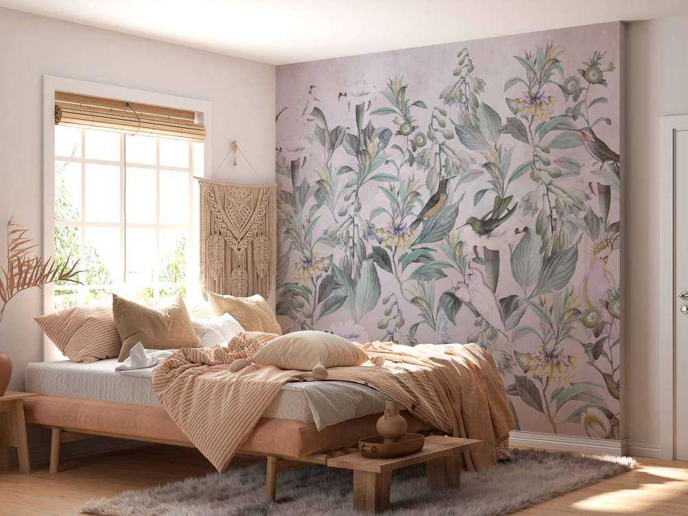 Ethereal Birdsong Blossom - Muted Elegance