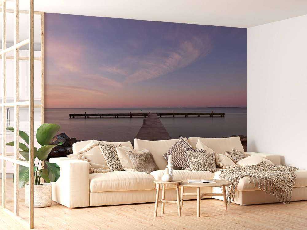 Nice scaffolding at sunrise