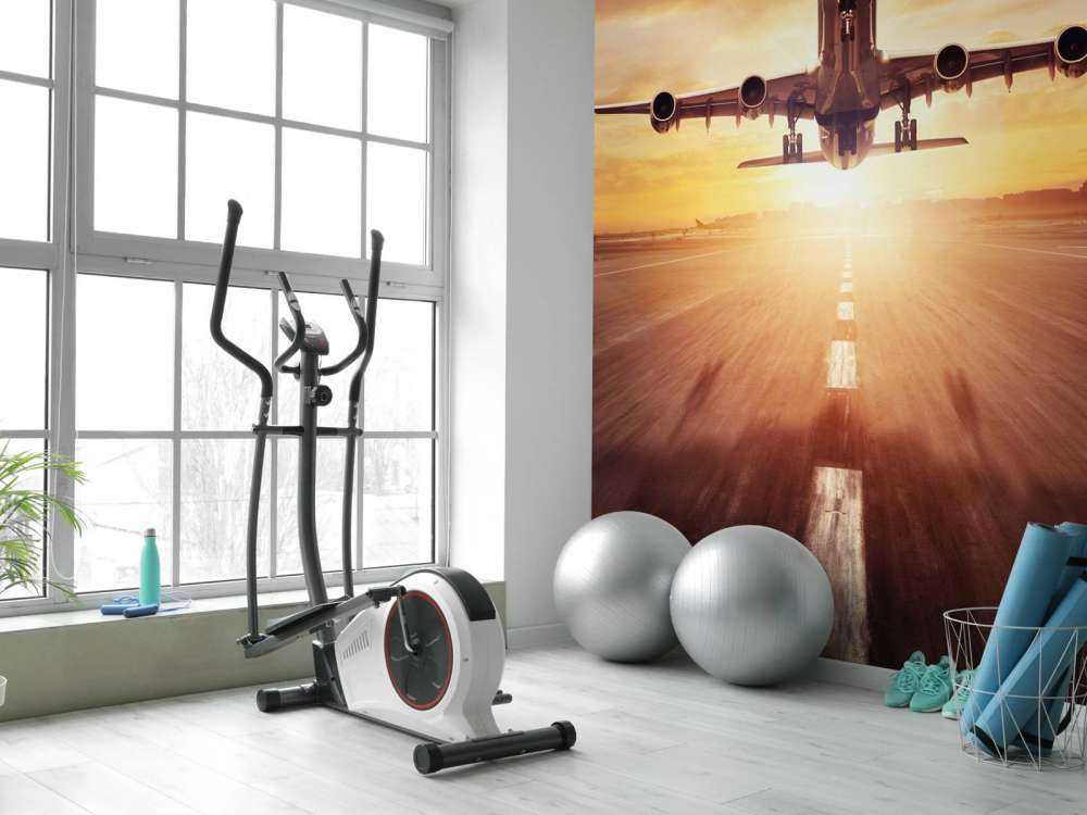 Photo wallpaper airplane