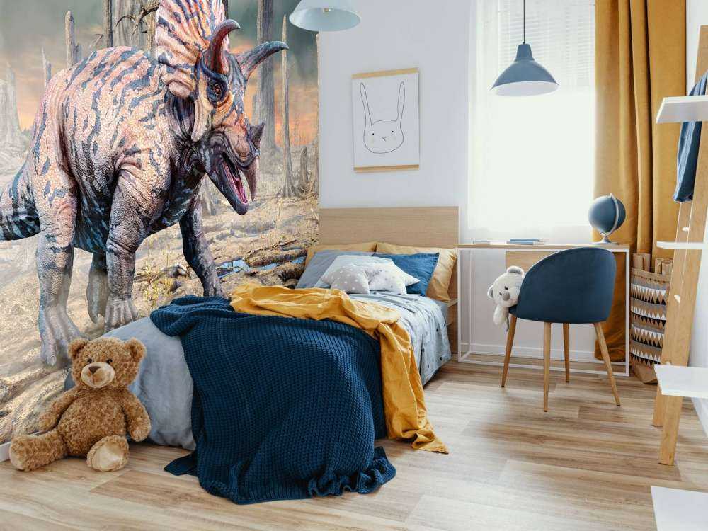 Torosaurus in a deserted area