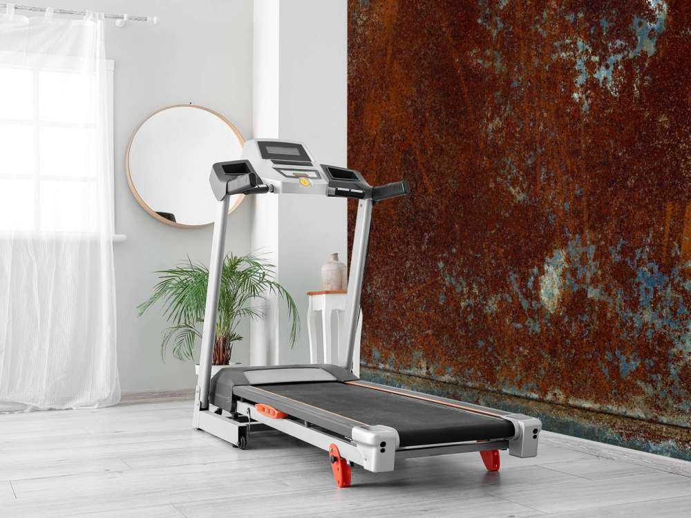 Rusty metal structure