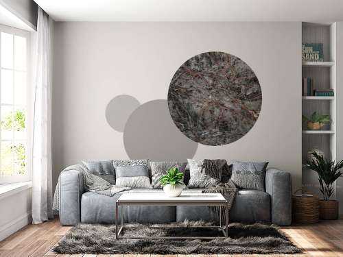 Grey marble with fine structure