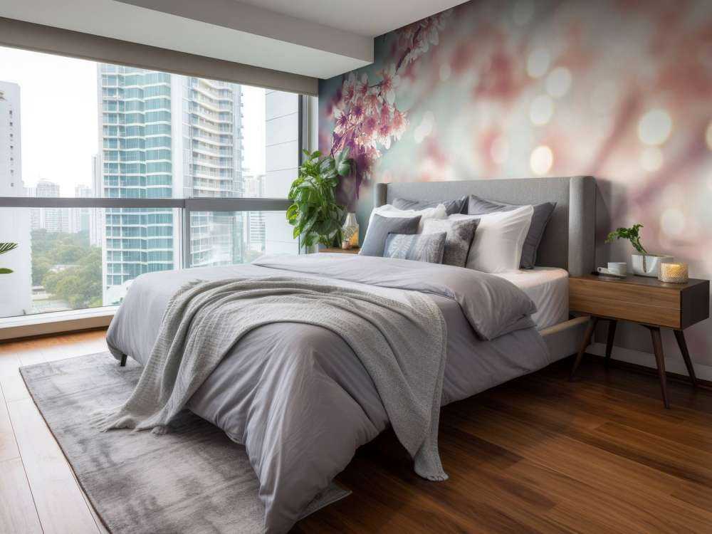 Close-up blossom branch