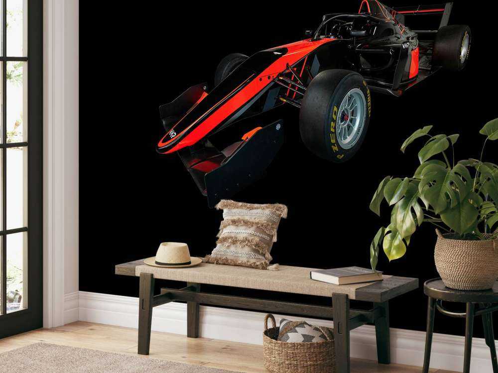 Formula 3 - Left front view - dark