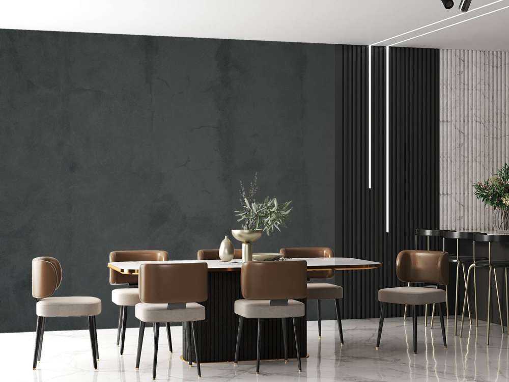 Black olive concrete