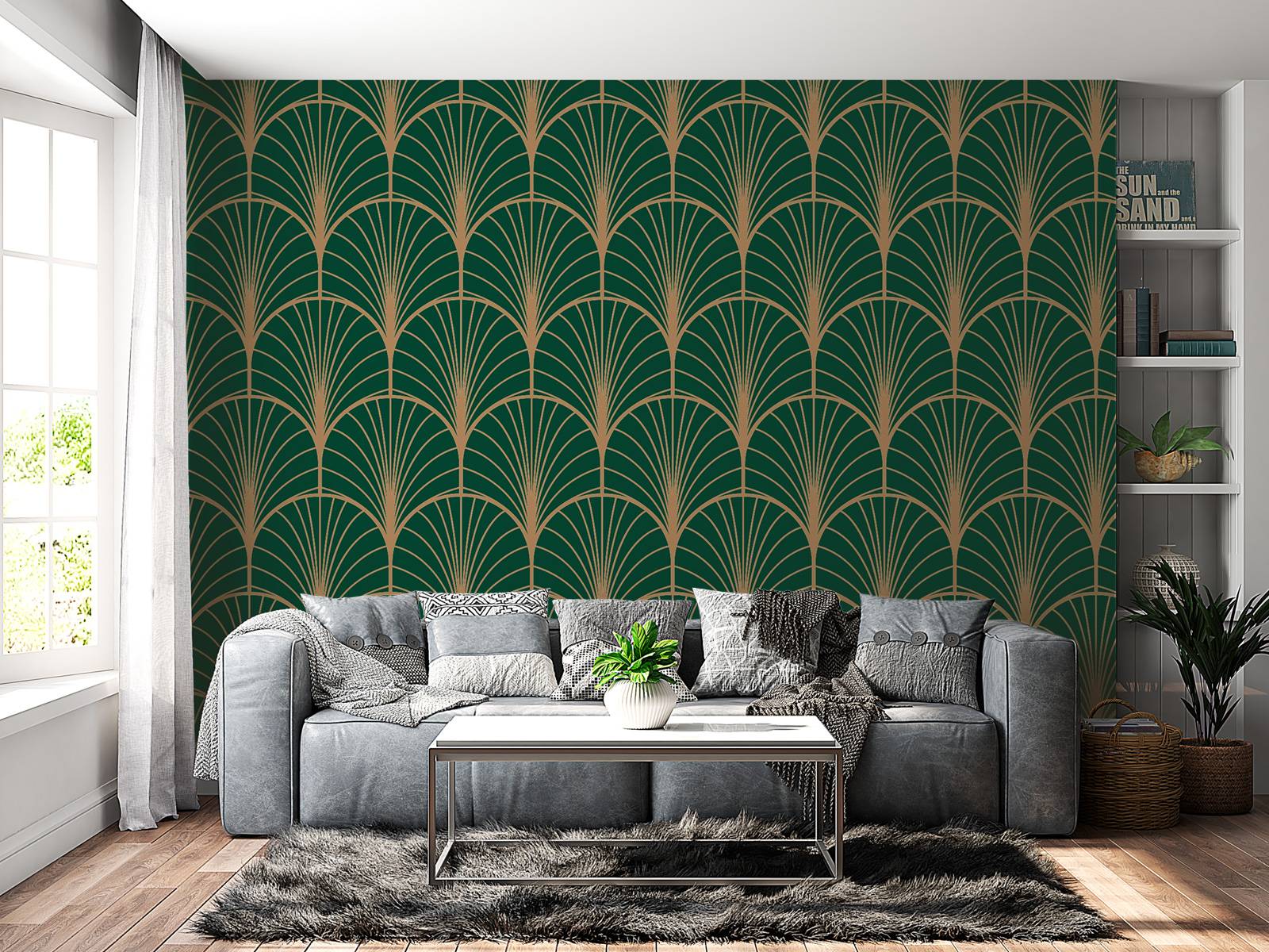 Art deco pattern