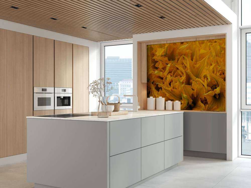 Close-up gele bloemen