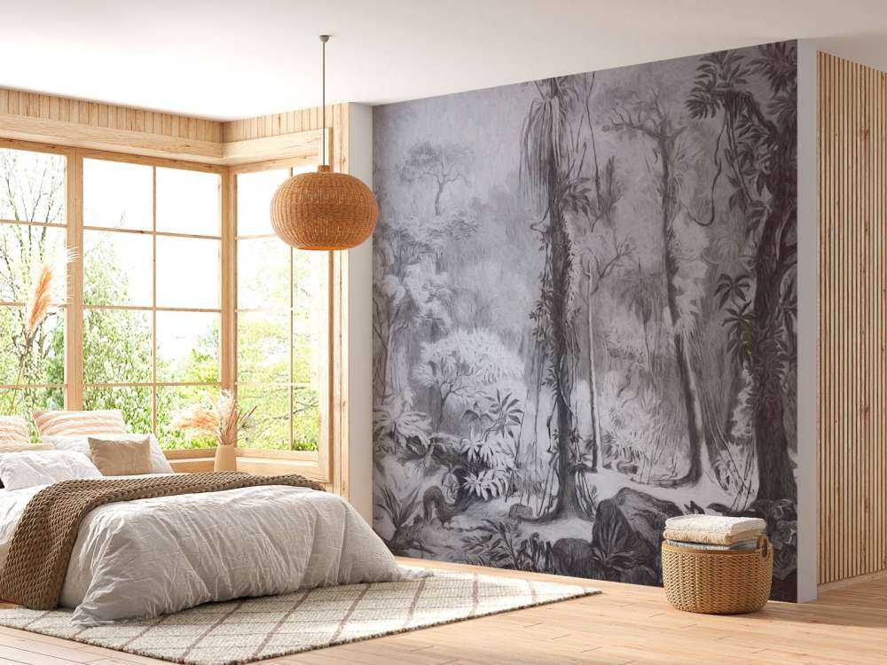 Tropical forest - gray