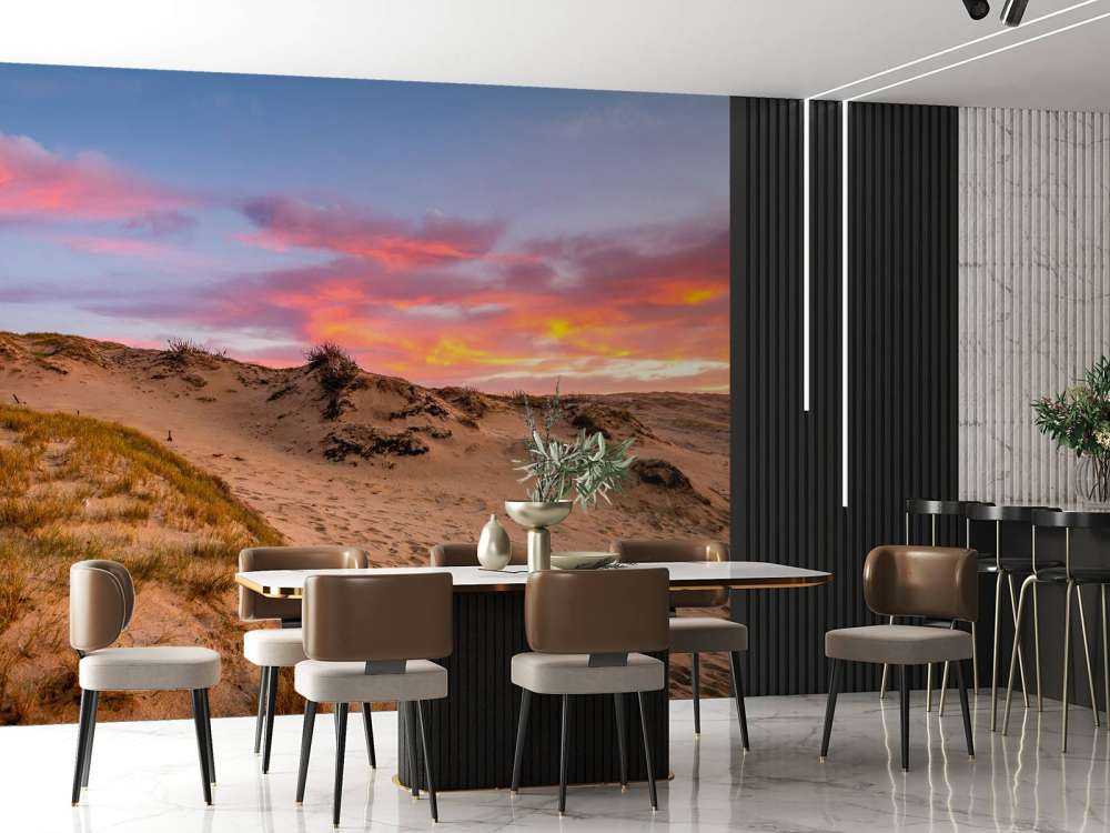 Sunset from the dunes