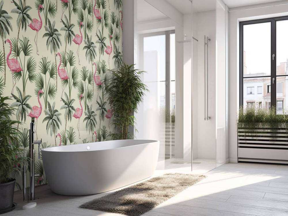 Flamingo pattern